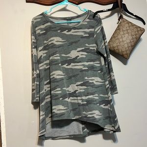 Womens Camo Tunic